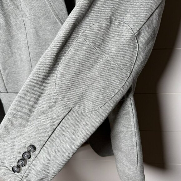 An Original Penguin Men's 100% Cotton Gray Blazer with Elbow Patches. Size XL - Picture 7 of 9